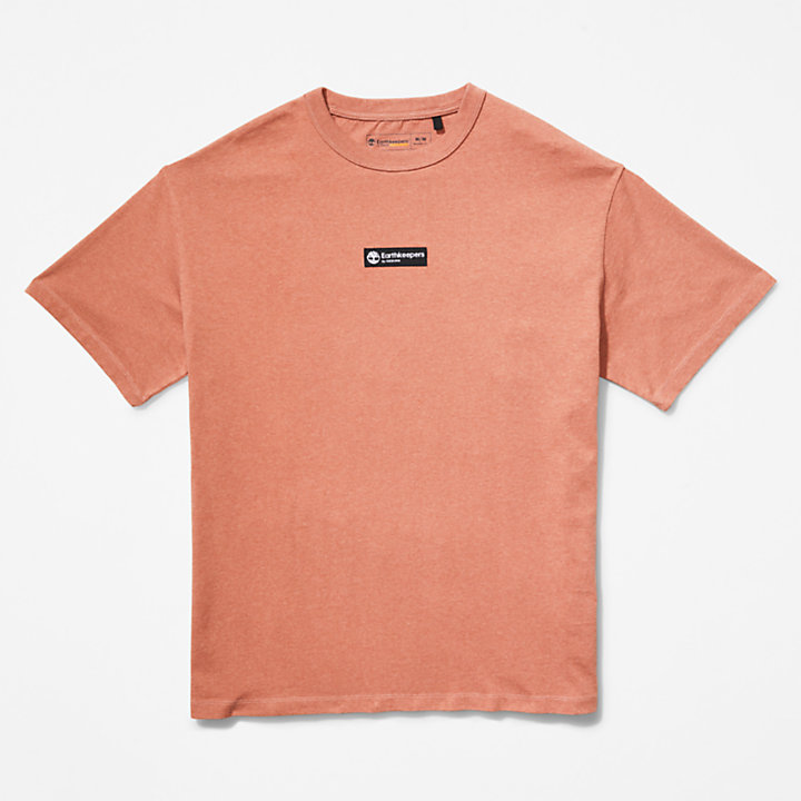 Camiseta con Gráfico del Globo Terráqueo de Archivo Earthkeepers® by Raeburn en naranja-