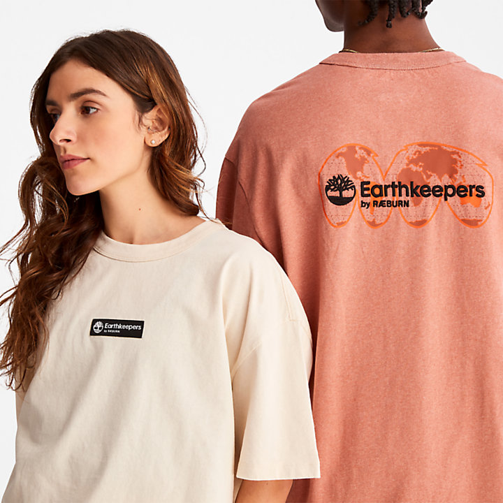 Camiseta con Gráfico del Globo Terráqueo de Archivo Earthkeepers® by Raeburn sin color-