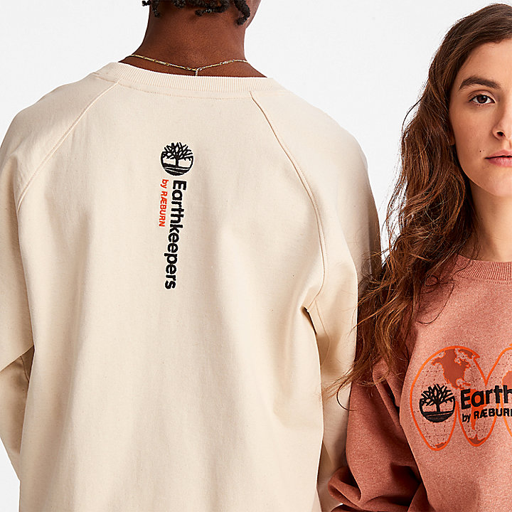 Earthkeepers® by Raeburn Archive Globe sweatshirt met ronde hals Kleurloos