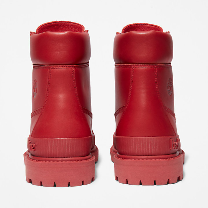 Bee Line x Timberland® Premium 6-Inch-Boot mit Gummizehenkappe für Damen in Rot-