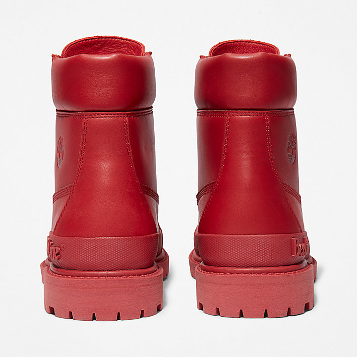 Bee Line x Timberland® Premium 6-Inch-Boot mit Gummizehenkappe für Damen in Rot