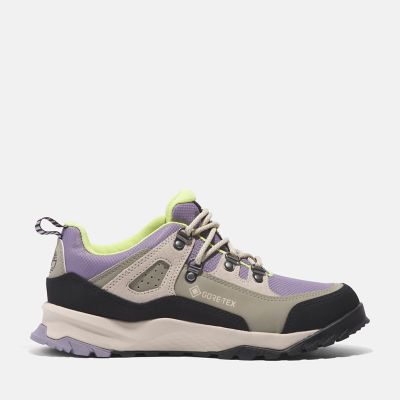 Timberland Lincoln Peak Gore-tex Low Hiking Boot For Women In Purple Purple