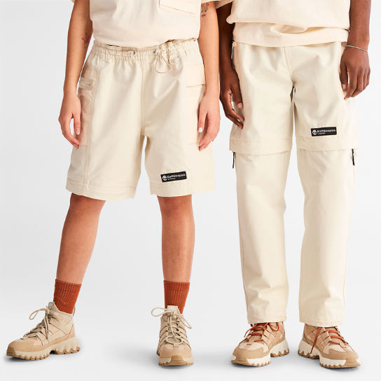 Pantaloni Utility con Zip Earthkeepers® by Raeburn colore naturale | Timberland