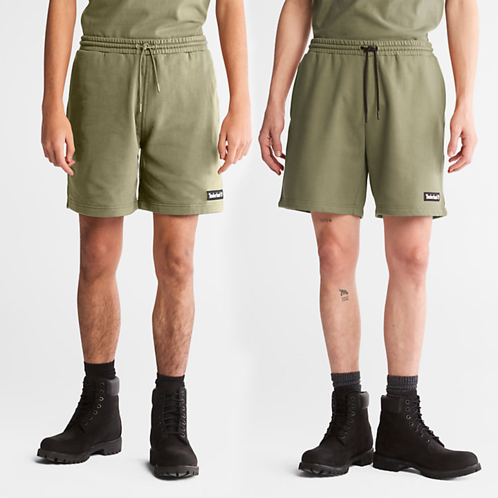 Pantalones Cortos Deportivos Unisex en verde-
