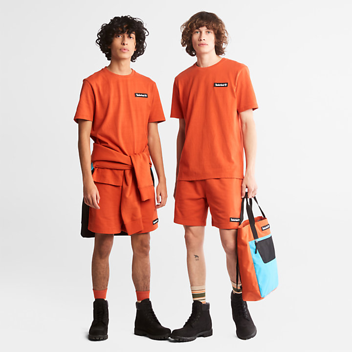 Pantaloncini Sportivi All Gender in arancione-