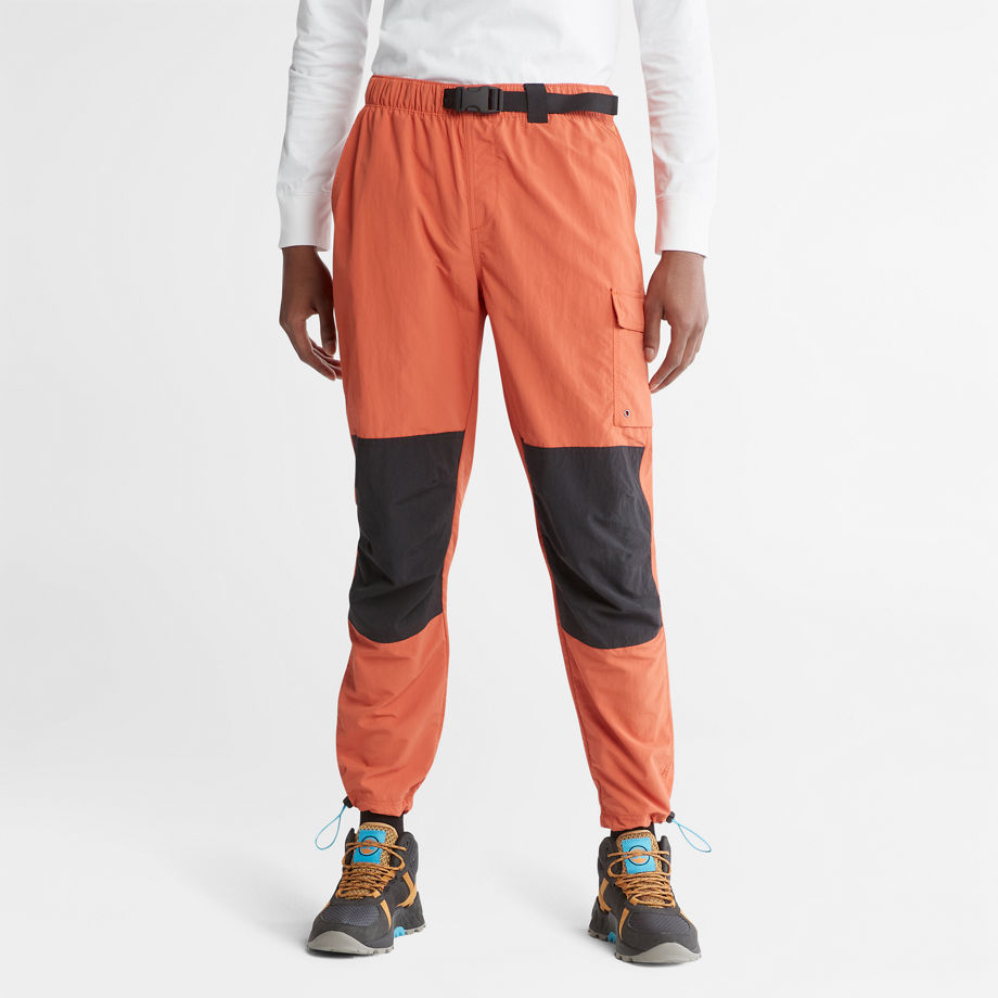 Timberland All Gender Outdoor Archive Climbing Joggers In Orange Orange Unisex, Size S