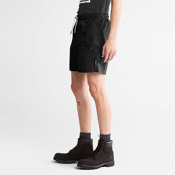 All Gender Windbreaker Shorts in Black