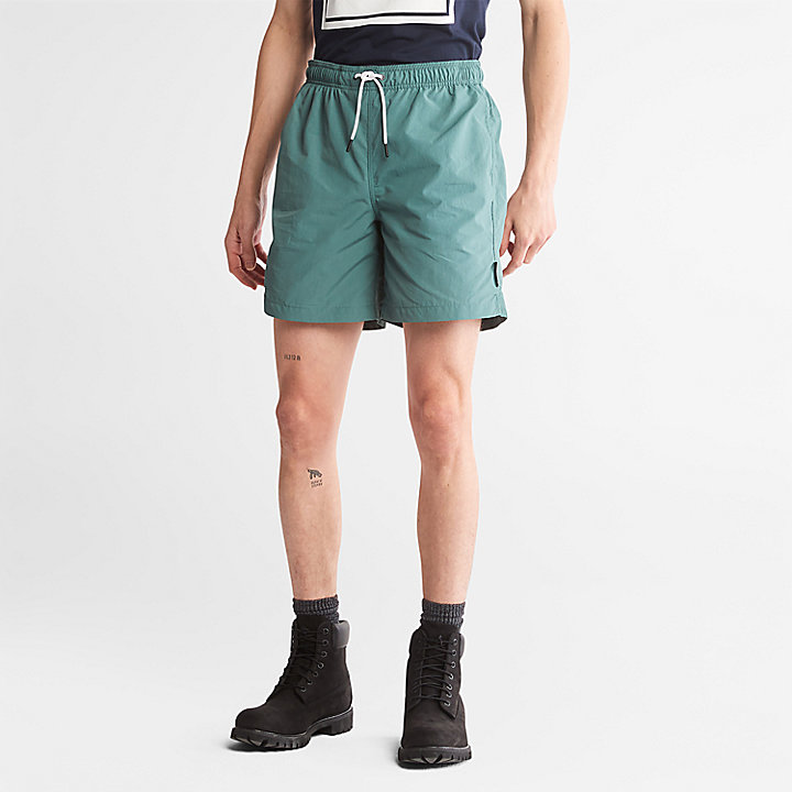 All Gender Windbreaker Shorts in Green