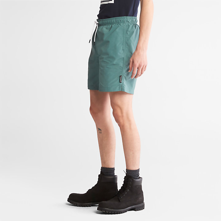 All Gender Windbreaker Shorts in Green-