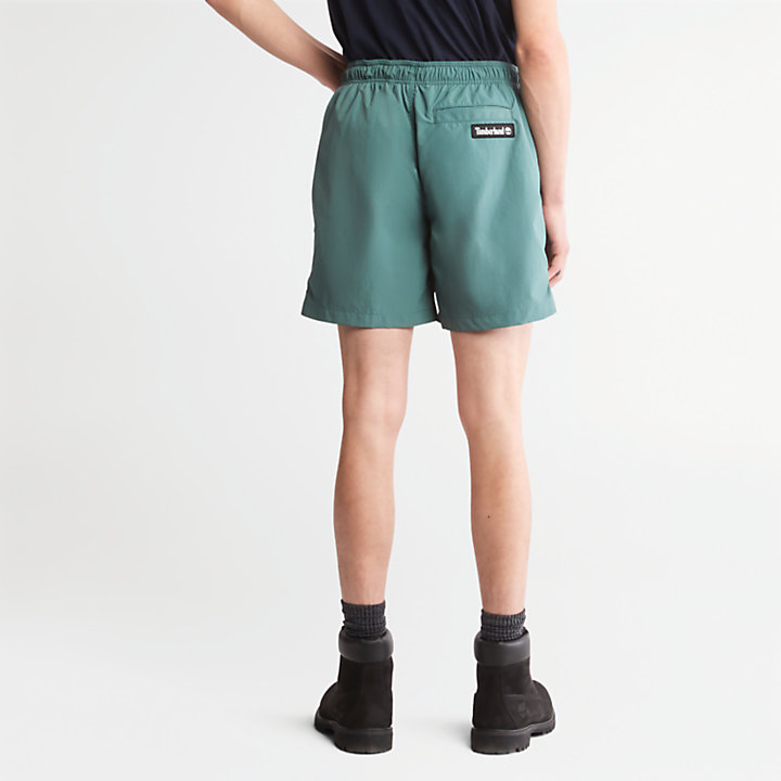 Pantalones Cortos Cortavientos Unisex en verde-