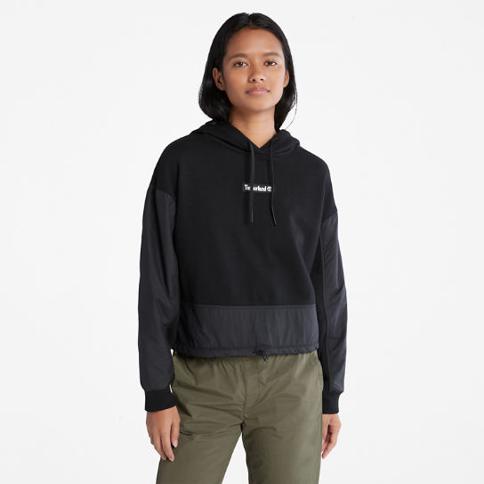 Colourblock Hoodie for Women in Black | Timberland