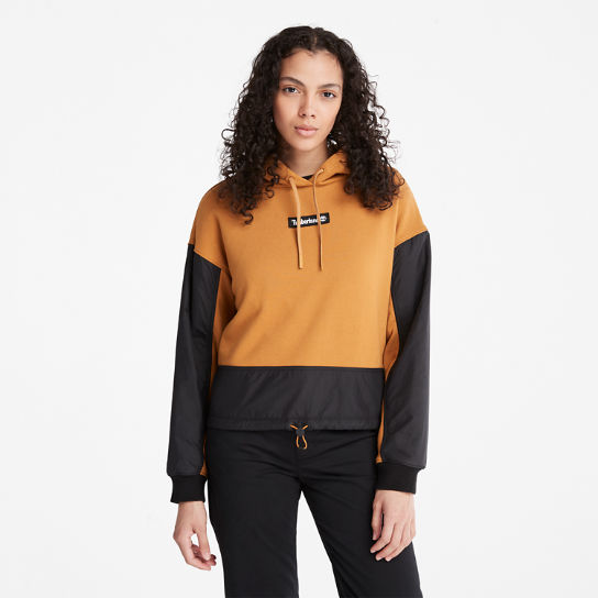 Colourblock Hoodie for Women in Yellow | Timberland
