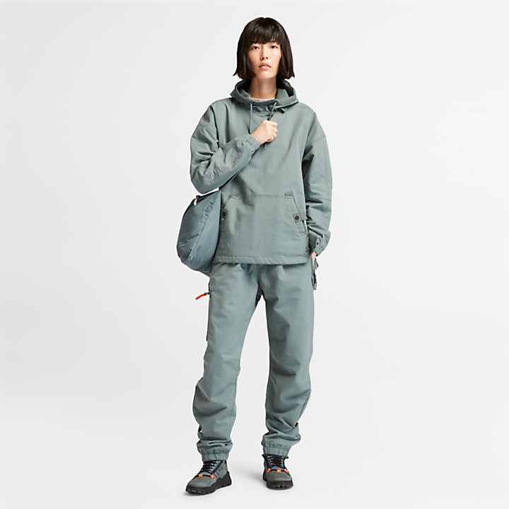 All Gender EK+ by Raeburn Pullover Puffer Jacket in Green-