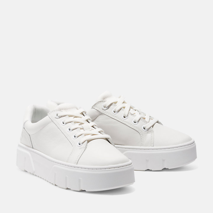 Sneaker Bassa Stringata da Donna in bianco-