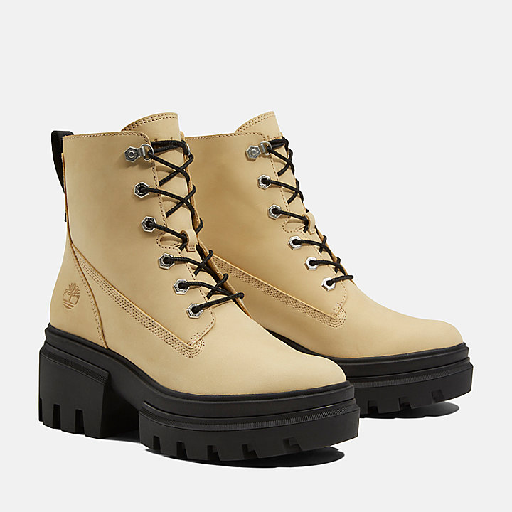 Everleigh 6 Inch Boot for Women in Light Yellow