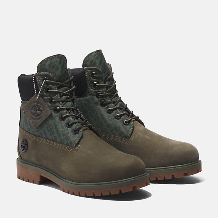 Timberland® Heritage 6 Inch Boot for Men in Green-