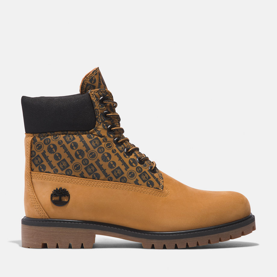 Timberland Heritage 6 Inch Boot For Men In Yellow Yellow