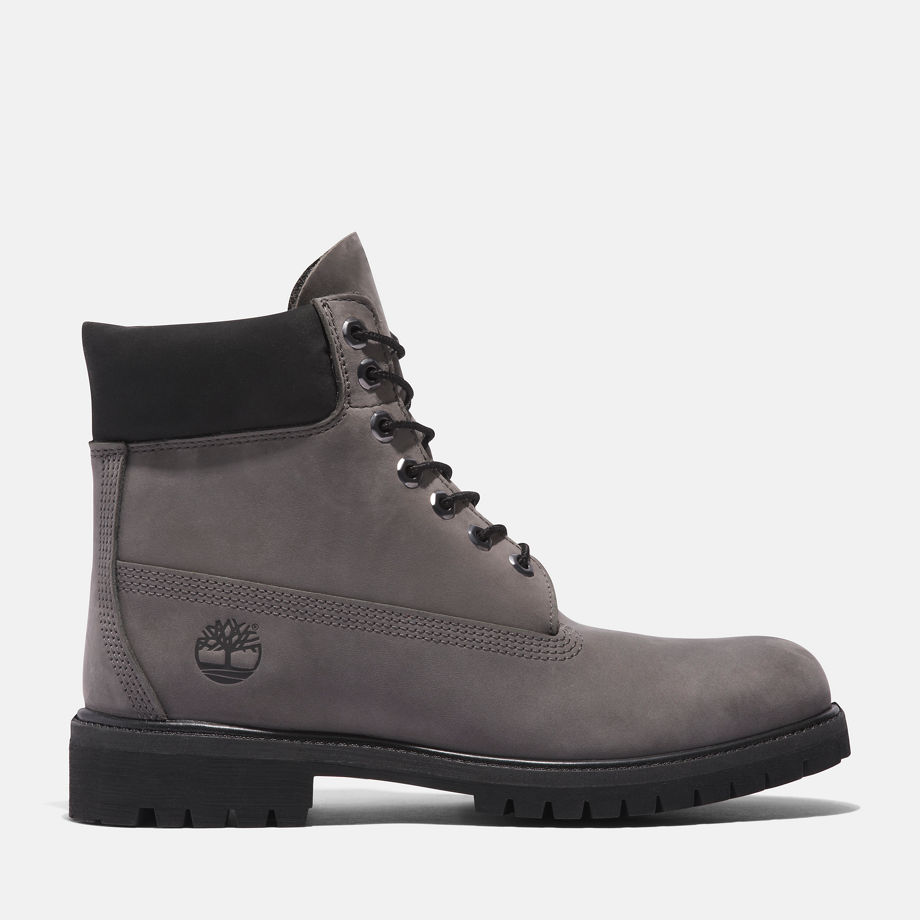 Timberland Premium 6 Inch Boot For Men In Grey Grey