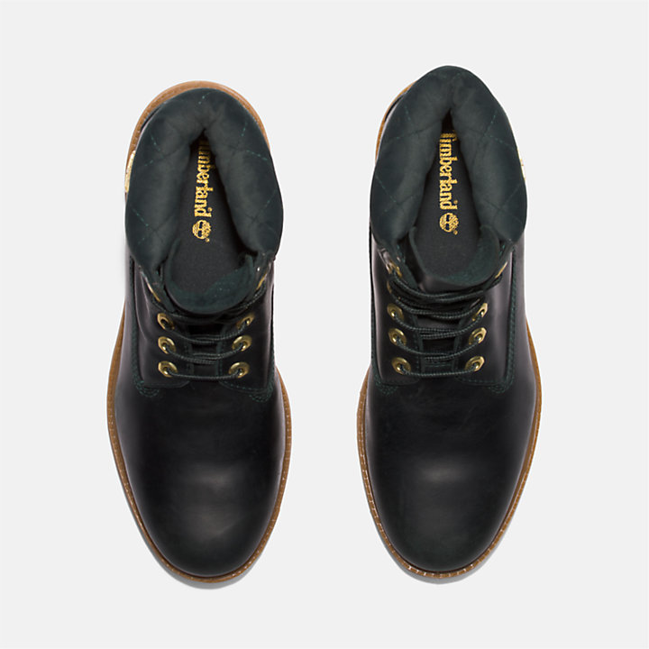 Timberland® Premium 6-Inch Boot voor heren in zwart/groen-
