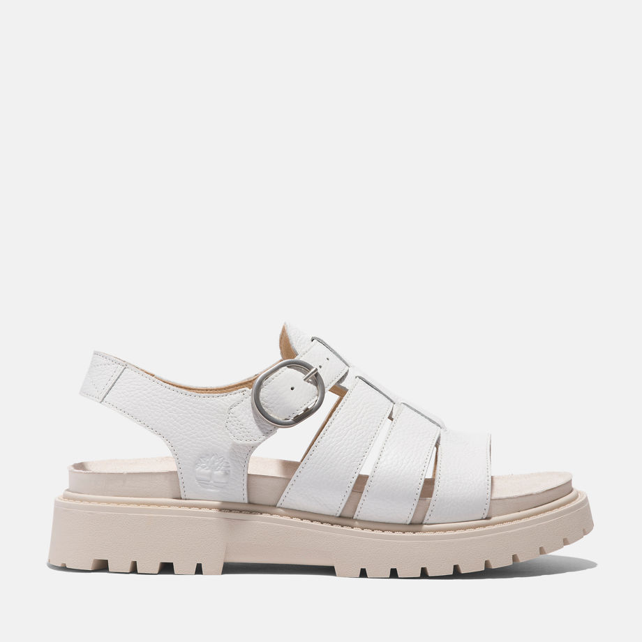 Timberland Clairemont Way Fisherman Sandal For Women In White White