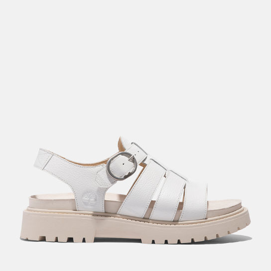 Clairemont Way Fisherman Sandal for Women in White | Timberland