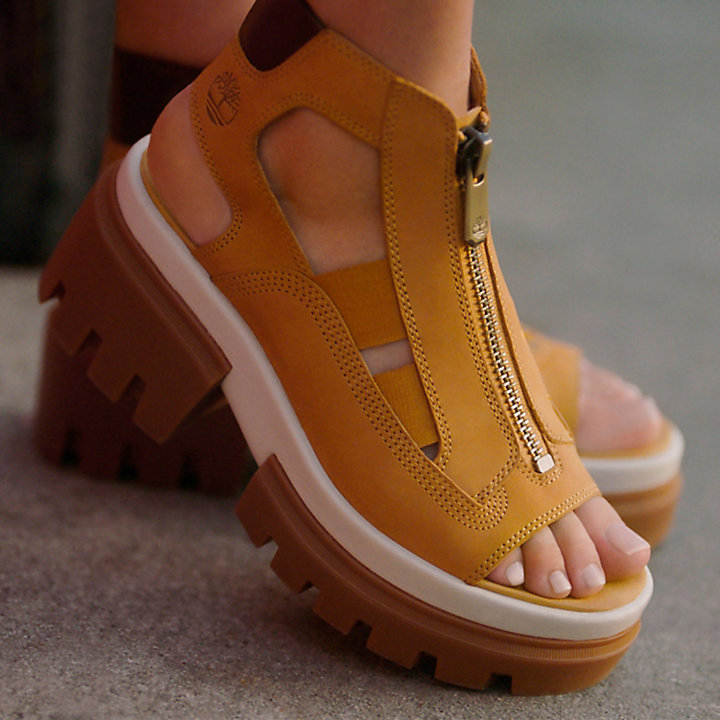 Everleigh Gladiator Sandal for Women in Yellow-