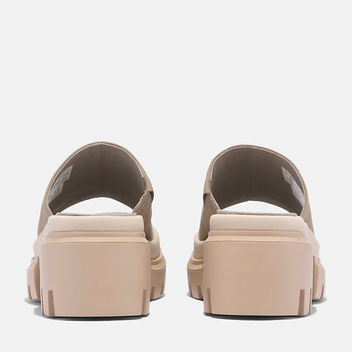 Everleigh Slide Sandal for Women in Beige-