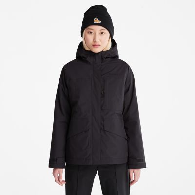 Timberland Mountain Town Insulated Jacket For Women In Black Black, Size S