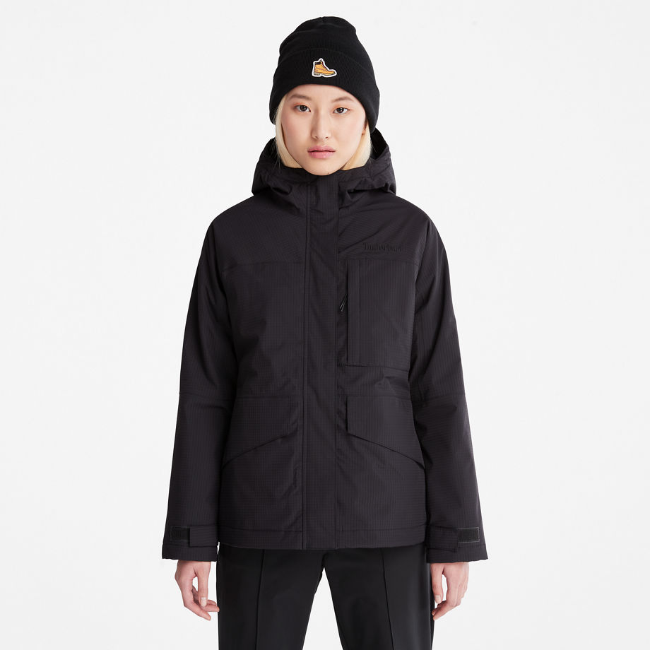 Timberland Mountain Town Insulated Jacket For Women In Black Black, Size XL