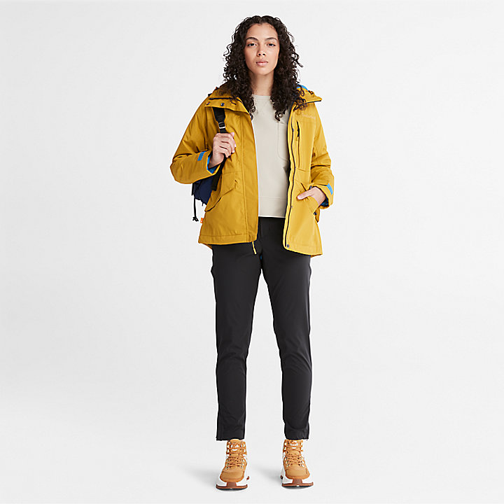 Isolierte Mountain Town Jacke für Damen in Gelb