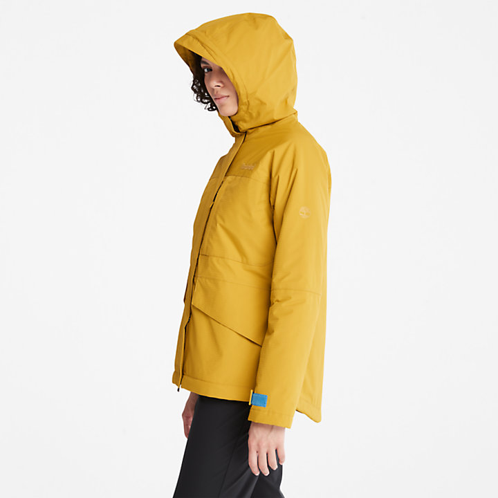 Isolierte Mountain Town Jacke für Damen in Gelb-