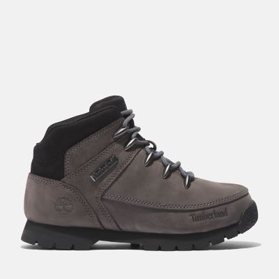 Timberland Euro Sprint Hiking Boot For Junior In Grey Grey Kids