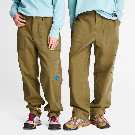 Pantalones de Pernera Ancha Bee Line x Timberland® en marrón | Timberland
