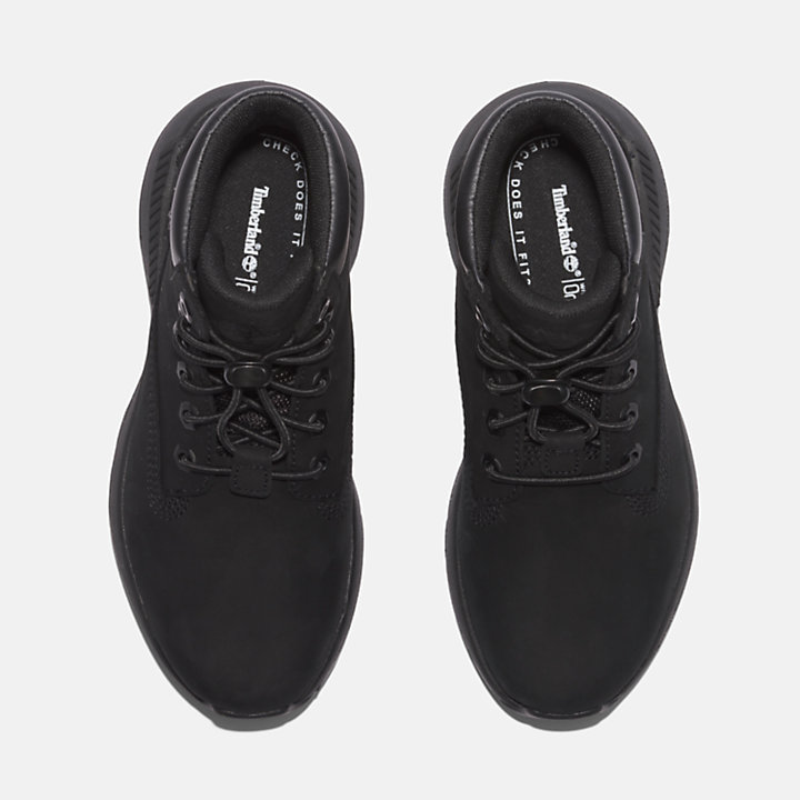 Chaussures Killington Trekker 6 Inch à fermeture latérale zippée pour enfant en noir-
