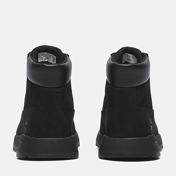 Chaussures Killington Trekker 6 Inch à fermeture latérale zippée pour enfant en noir