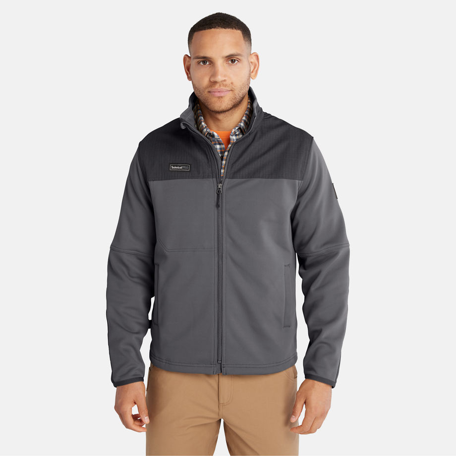 Timberland Pro Trailwind Fleece Jacket For Men In Grey Grey, Size L
