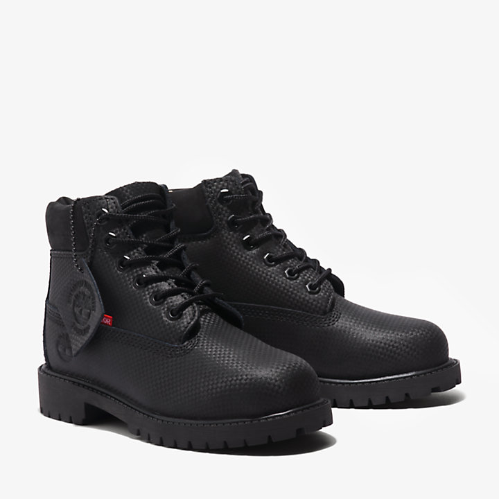 Timberland® Premium Helcor® 6 Inch Boot voor juniors in zwart-