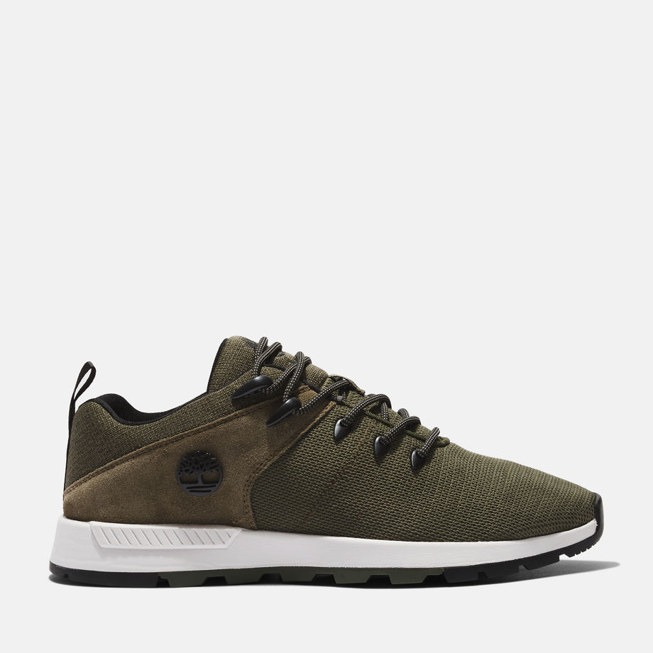 Timberland Sprint Trekker Lace-up Low Trainer For Men In Green Green