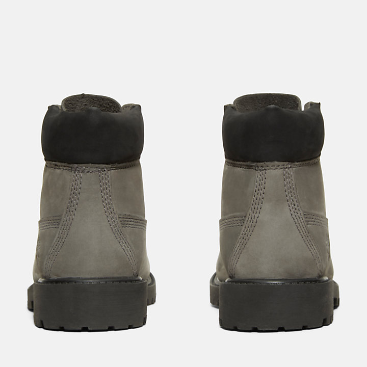 Premium 6 Inch Waterproof Boot voor peuters en kleuters in grijs-