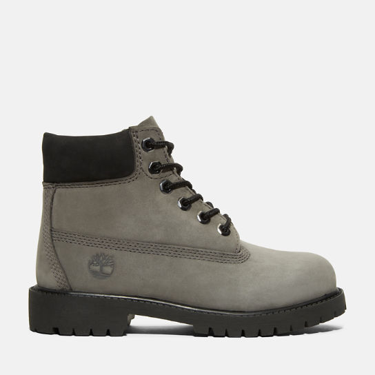 6-inch Boot Premium imperméable pour tout-petit en gris | Timberland