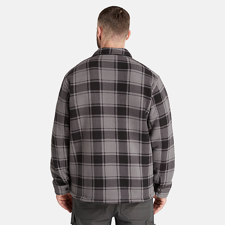 Timberland PRO® Gritman Heavyweight Fleece-Hemdjacke für Herren in Grau