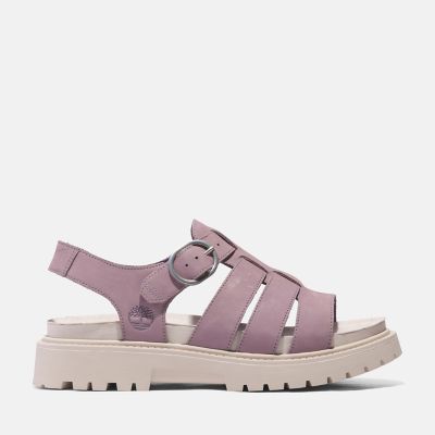 Clairemont Way Fisherman Sandal for Women in Purple | Timberland