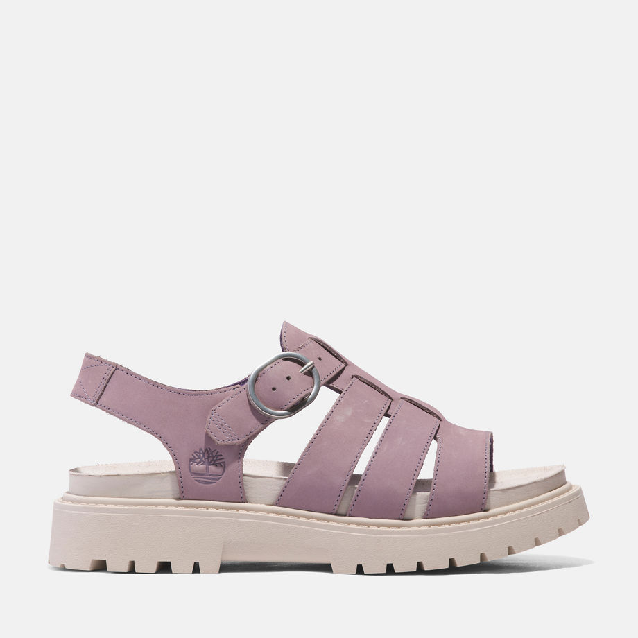 Timberland Clairemont Way Fisherman Sandal For Women In Purple Purple