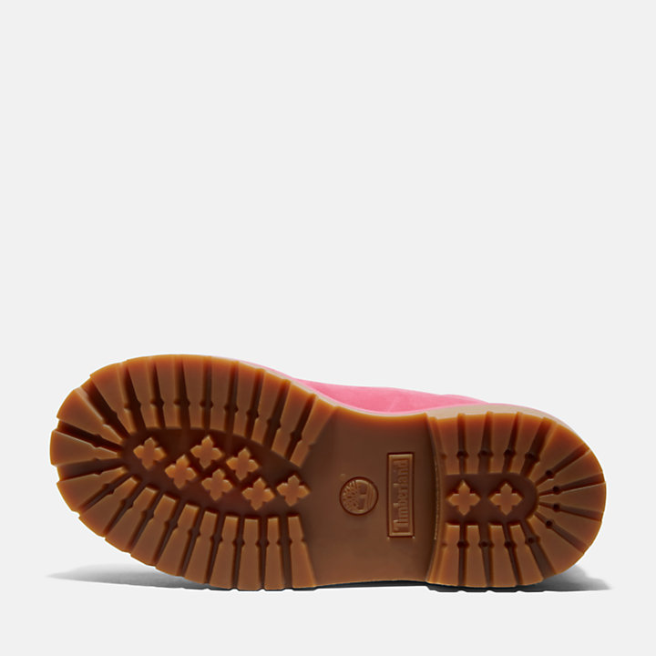 Timberland® 50th Edition Premium 6-Inch Boot imperméables pour tout-petit en rose foncé-