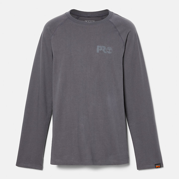 Camiseta de manga larga Timberland PRO® Core para hombre en gris oscuro-
