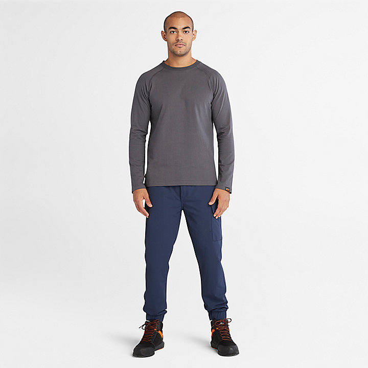 Timberland PRO® Core Long-Sleeve T-Shirt for Men in Dark Grey