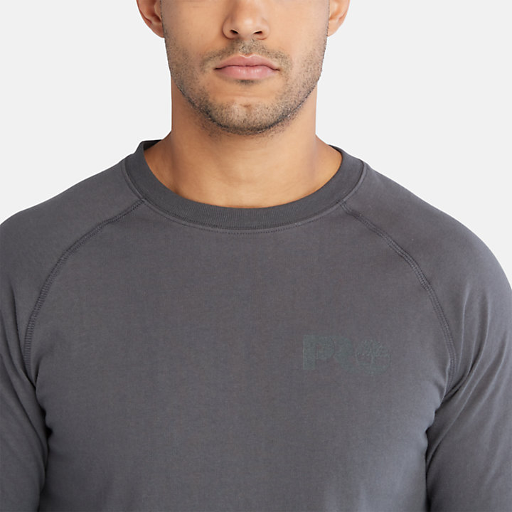 Camiseta de manga larga Timberland PRO® Core para hombre en gris oscuro-