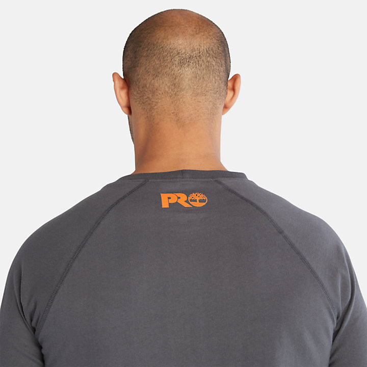 T-shirt à manches longues Timberland PRO® Core pour homme en gris foncé-