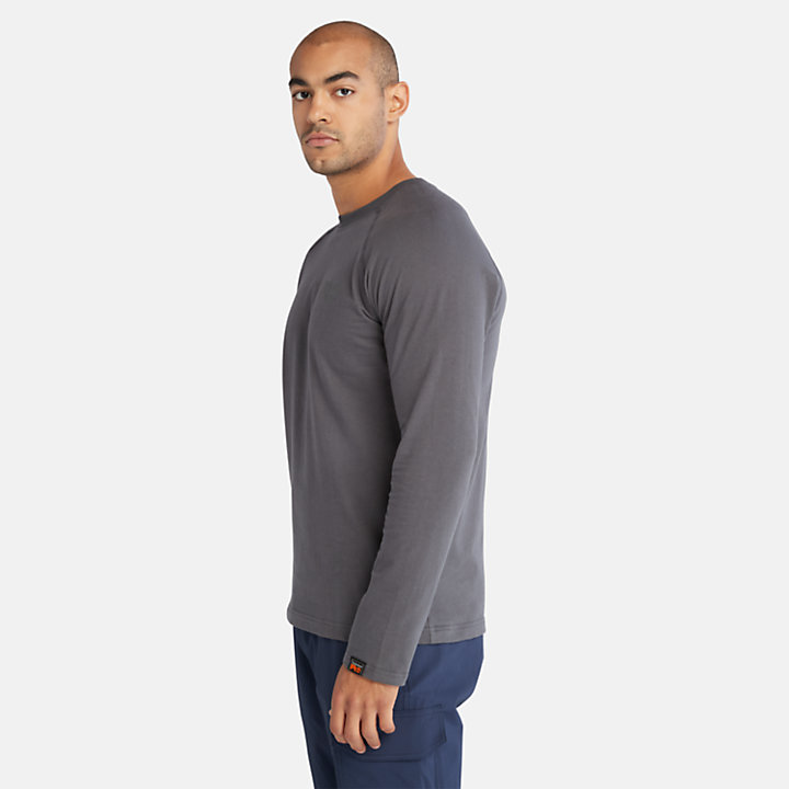 Timberland PRO® Core T-shirt met lange mouwen voor heren in donkergrijs-