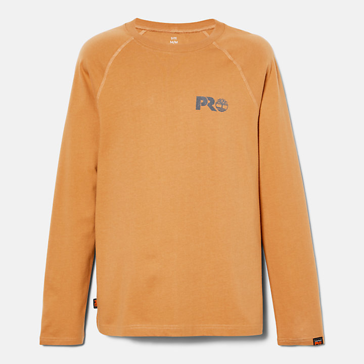 Camiseta de manga larga Timberland PRO® Core para hombre en naranja-